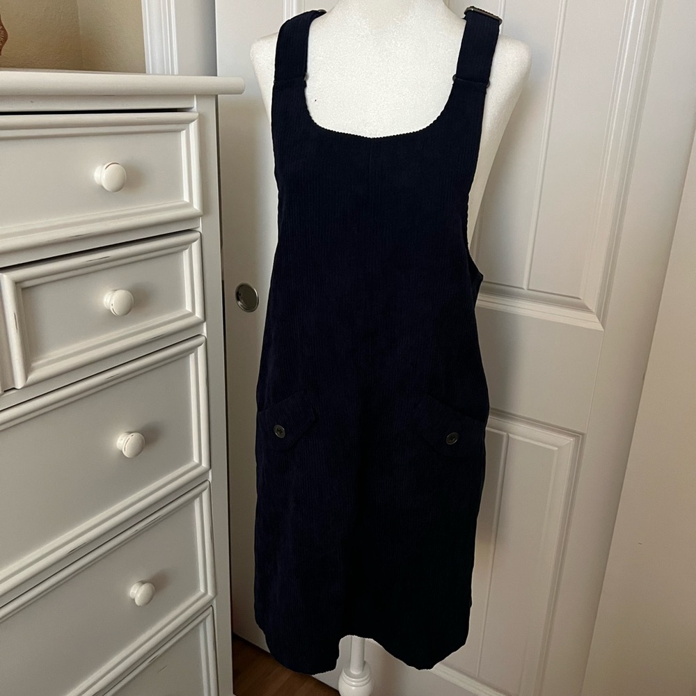 Modcloth Corduroy Pinafore Dress